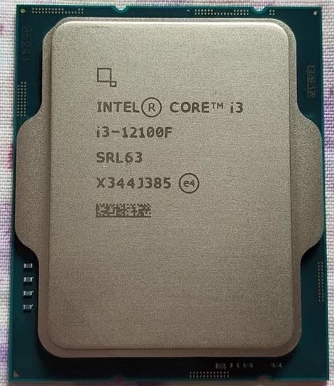 Intel Core i3-12100F 12th Gen Alder Lake Quad-Core 3.3GHz LGA 1700