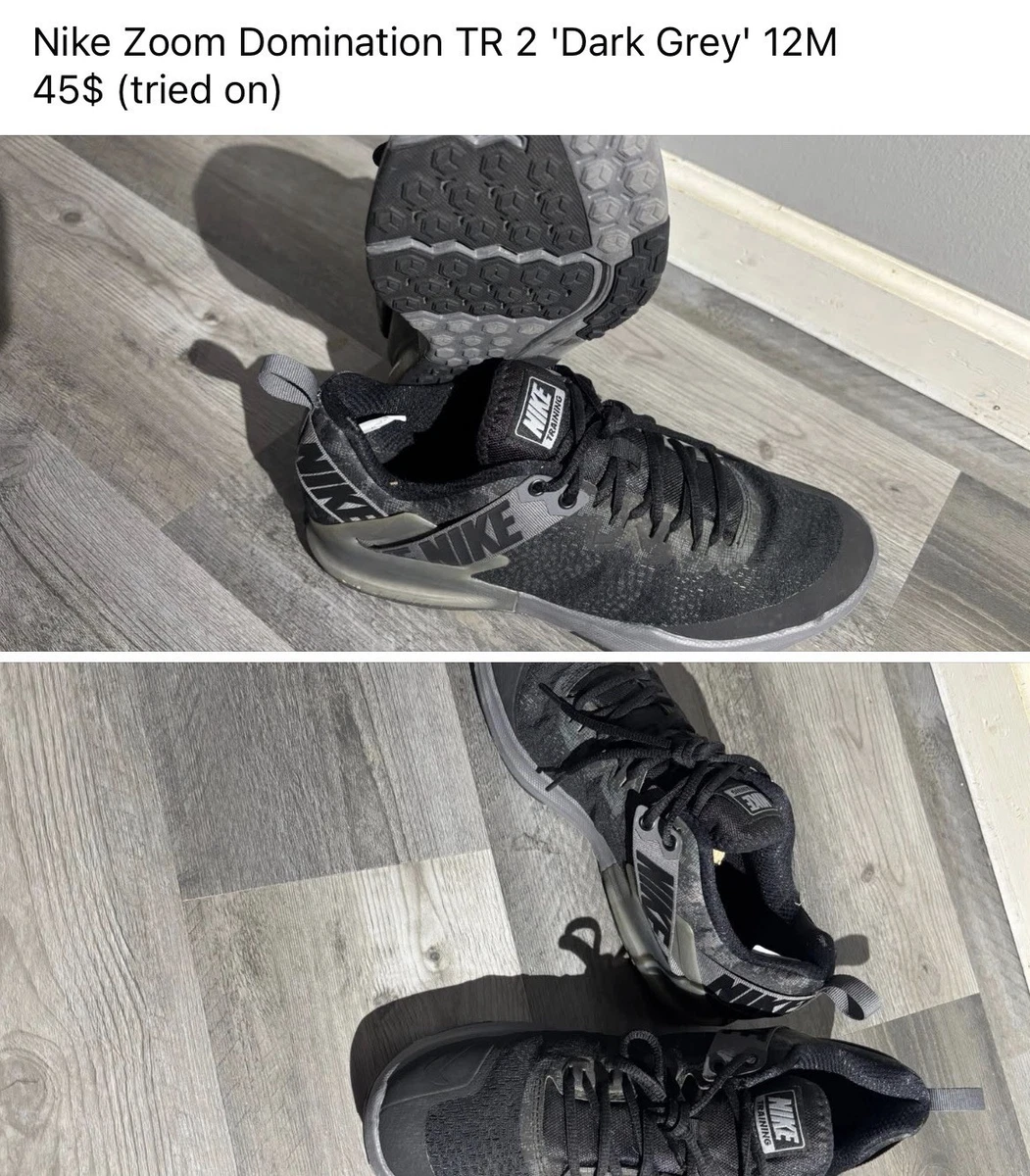 Nike Zoom Domination TR 2 Dark Grey for Sale | Authenticity 