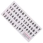 Piano Keyboard Stickers 88 Keys Removable Note Labels Large Print Letters