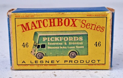 Matchbox Lesney ORIGINAL BOX ONLY for the #46 Pickfords Removal Van