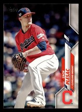 Zach Plesac 2020 Topps #653 Cleveland Indians Baseball *033