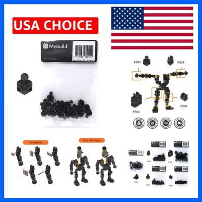 Bricks F505   Ball Joint Pack 20 pcs | Wrist & Limb Articulation Parts for Me...