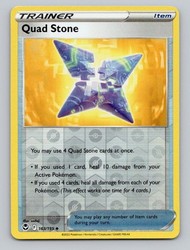Quad Stone 163/195 Silver Tempest Reverse Holo