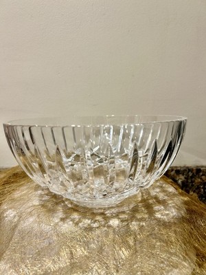 Vintage Waterford Round Bowl - 9  Elegant Crystal Signed