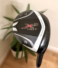 Ladies Callaway 5 Wood - X2 Hot 19 Deg - graphite shaft  (+ head cover)