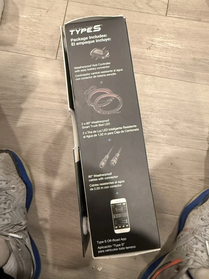 类型 S 插头和发光 120 英寸 EXTERIOR 智能卡车床套件 智能 LED 卡车套件 - 全新 — 第 4/4 张图片