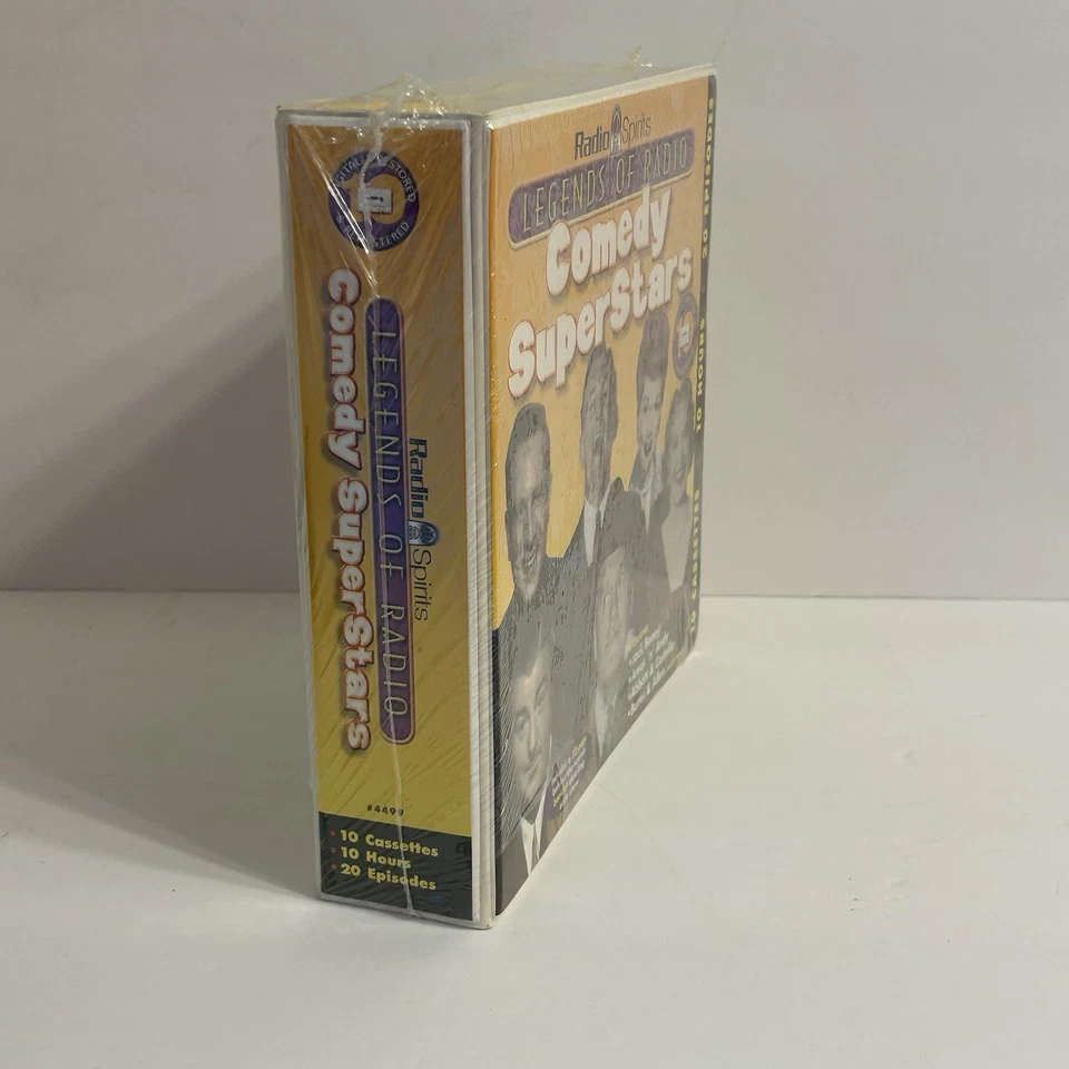 Legends Of Radio Comedy Superstars 10 Cassette Tape Set Radio Spirits NEW SEALED - Image 3 of 4