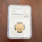 1999 American Eagle $10 Gold Coin MS 69 NGC Certified