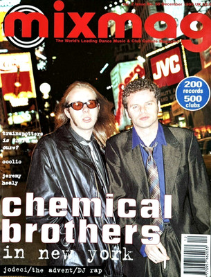 Mixmag December 1995 - Vol 2 Issue 55 Chemical Brothers Dj Rap etc  EX Condition