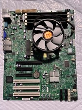 SuperMicro X9SCA-F Motherboard with XeonE3-1220 v2 3.1GHz CPU and 32GB RAM Combo