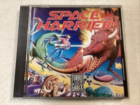 Space Harrier (TurboGrafx-16, 1988) CIB Manual Tested