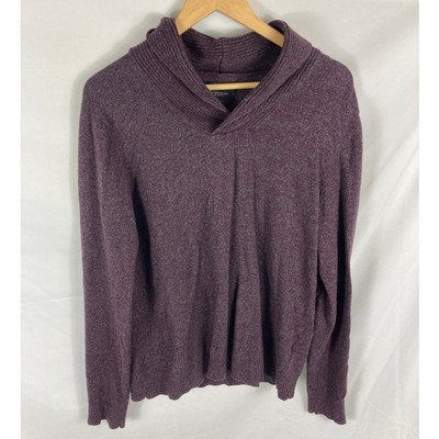 Marc Anthony Luxury Blend Cashmere Wool Slim Fit Sweater size Large