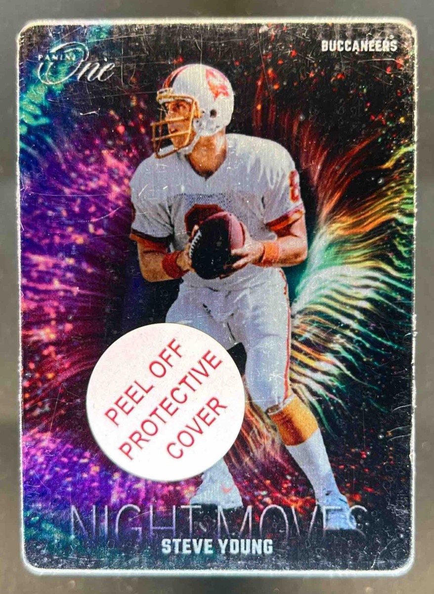 2023 Panini One Steve Young Night Moves #8 Buccaneers