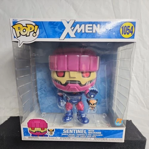 Funko Pop! Vinyl Jumbo 10": Marvel - Sentinel with Wolverine (Chase) -...