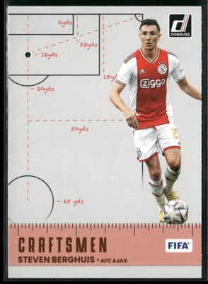#ad Steven Berghuis 2022 23 Donruss Craftsmen #23 $1.99