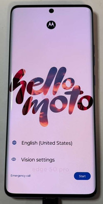 HEAVY BURN Motorola Edge 50 Pro Fully Unlocked 5G Luxe Lavender 256 GB (B Grade)