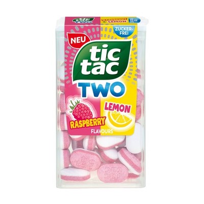 tic tac TWO Raspberry Lemon erfrischendes Geschmackserlebnis 38,5g