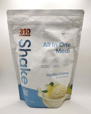310 Nutrition All-In-One Meal Shake VANILLA CREME CREAM 28 Servings