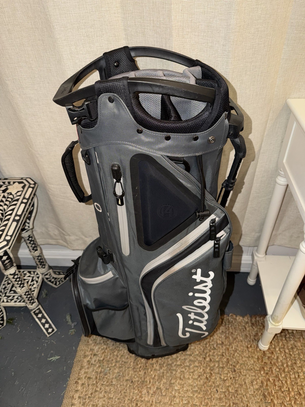 Bag 14-way, Gray Excellent Condition- No Rain Hood