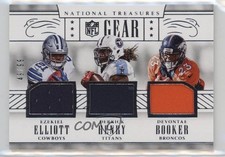 2016 National Treasures NFL Gear Trios 49/99 Derrick Henry Devontae Booker 7xr