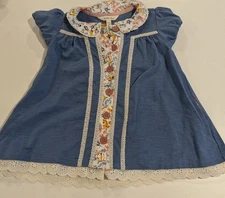 Matilda Jane Heart to Heart Framework Peter Pan Collar Knit Dress Size 2 Dress