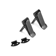 2pcs Universal Bumper Security Hook Lock Clips Hood Quick Release Fasteners Kit 2pcs Universal Bumper Security Hook Lock Clips Hood Quick Release Fasteners Kit
