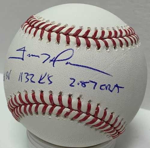 Padres TREVOR HOFFMAN Signed Official MLB Baseball AUTO w/ 3 Scripts Brewers JSA - Picture 2 of 2