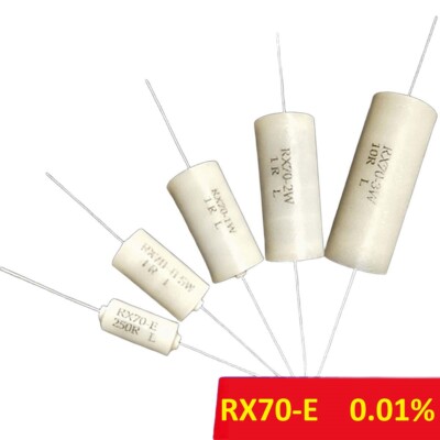 1/4W 1/2W 1W 2W 3W RX70-E High precision Instrumentation Sampling Resistor 0.01%