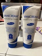 Vanicream (2 Pack) AMoisturizing Skin Cream for Sensitive Skin 4 oz Sealed