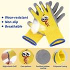 2 Pairs Kids Gardening GlovesYard Work Gloves for Toddlers Youth Girls Boys