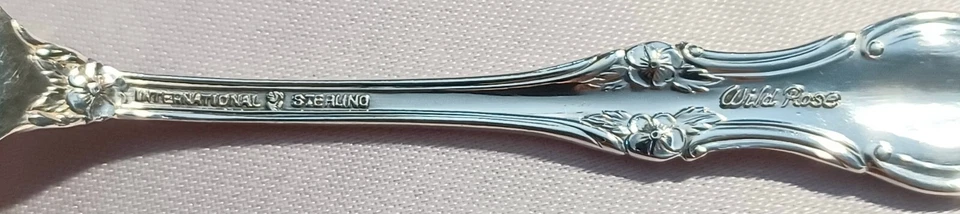 Ложка(ы) Wild Rose от International Sterling Demitasse - Изображение 4 из 4