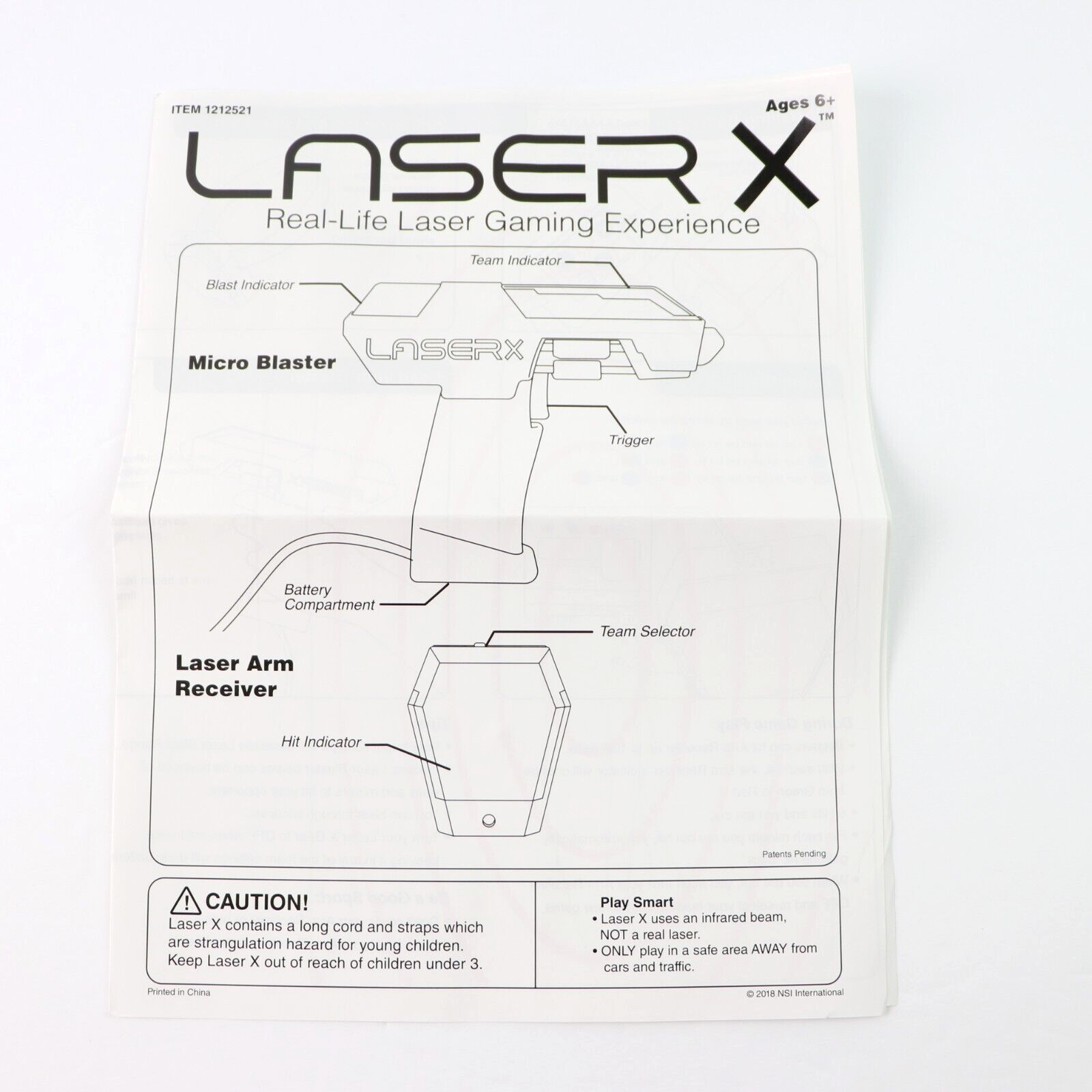 Costco X Micro Blasters Laser Gaming Pack of 4 (1212521) 42409879924