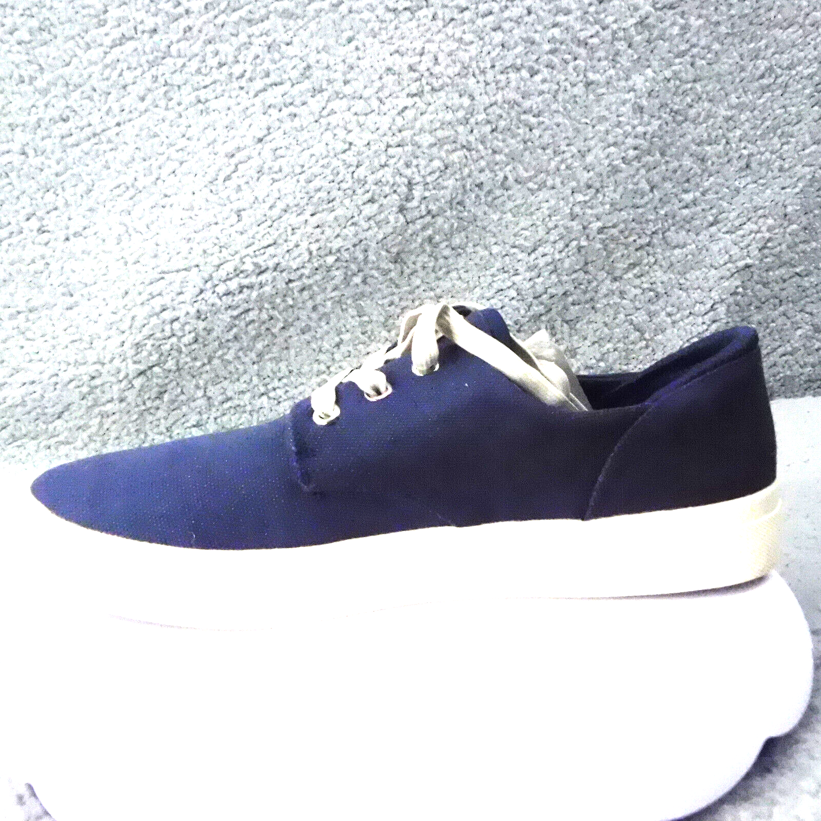SAOLA SUN + STONE Sneakers Uomo KIVA Tela Navy Basse Lacci TAGLIA 9 5 M NUOVE