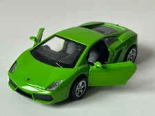 Lamborghini Gallardo LP560 Italian Racing Car Model Green Diecast 1:43 Scale MSZ