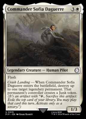 MTG Fallout U Commander Sofia Daguerre #0015