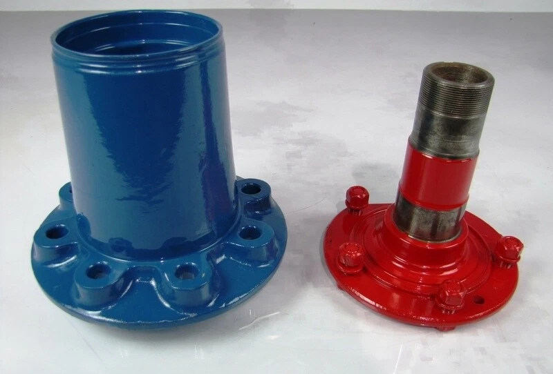 Dodge Truck 72/73/74 4x4 1 tonelada W300 Dana 70 doble rueda OE buje delantero con husillo Foto 3 de 4