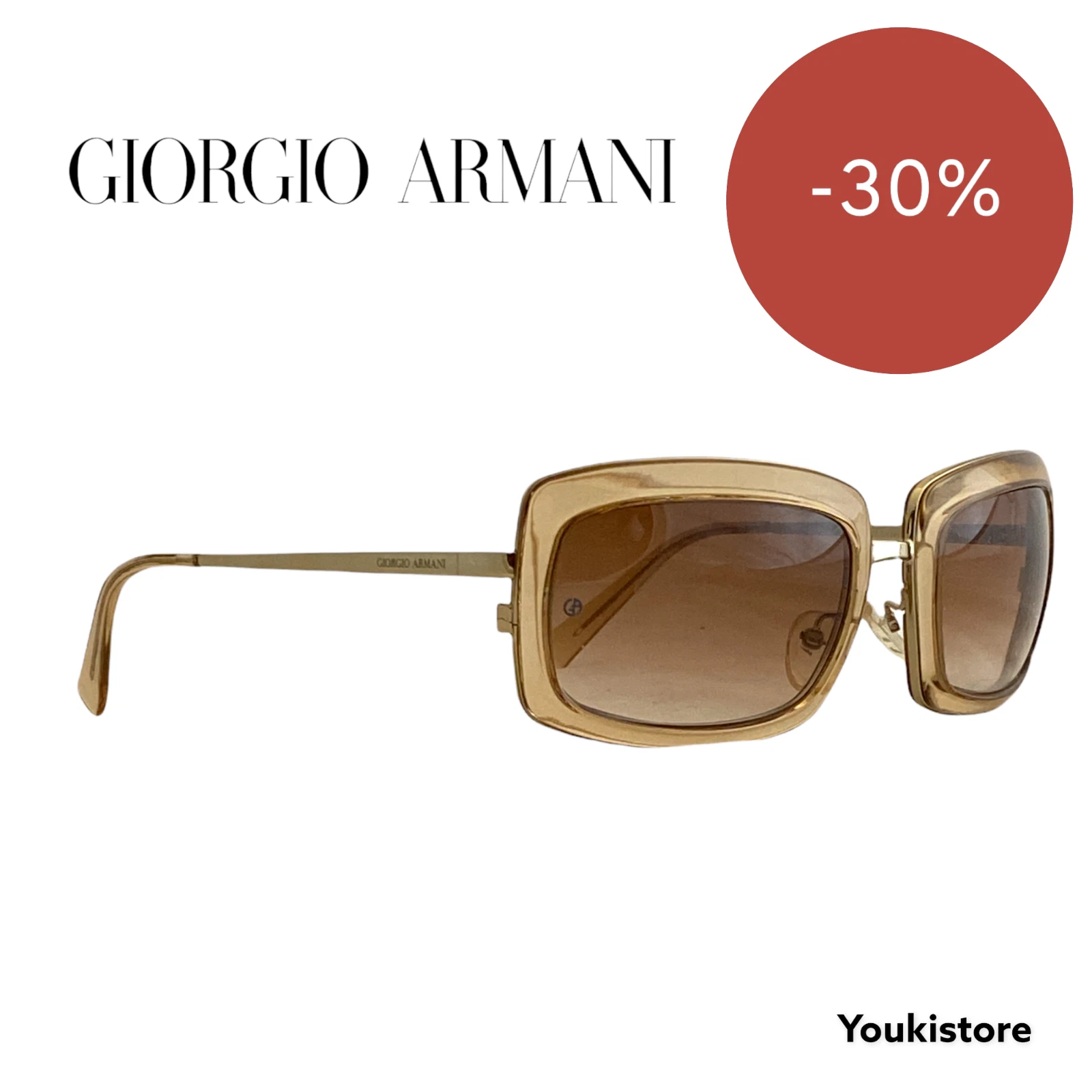 GIORGIO ARMANI occhiali da sole GA 561 S QLG02 56 22 125 sunglasses Italy CE