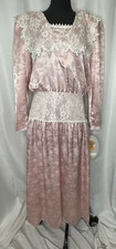 NOS Vintage Lace Gunne Sax Jessica McClintock Size 9 Prairie Dress Cottagecore