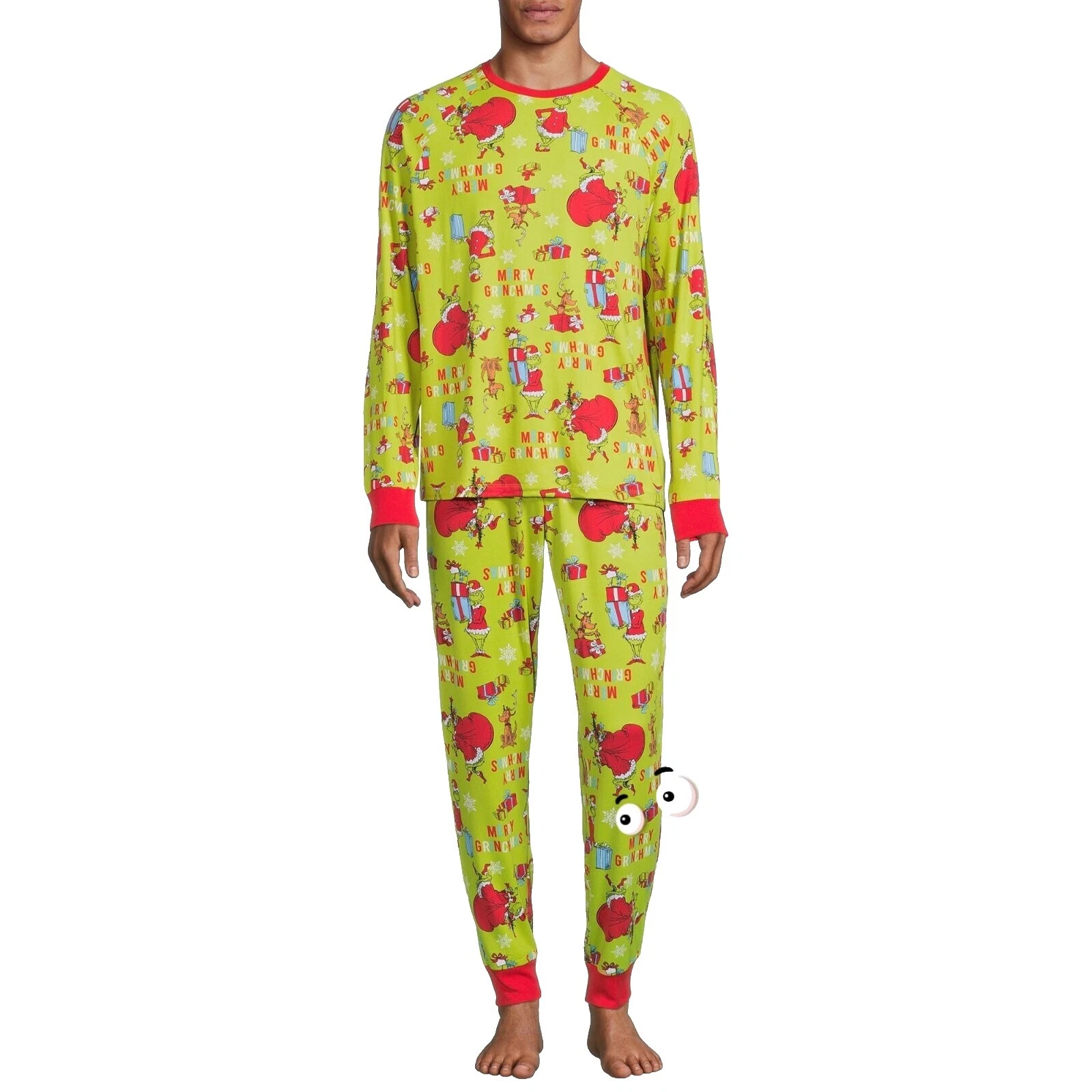 Pijamas y batas Dr. Seuss Navidad para hombres
