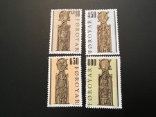 ICOLLECTZONE  Faroe Islands 389-92 VF NH