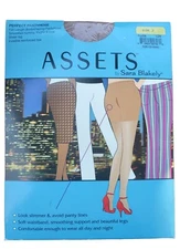 ASSETS by SARA BLAKELY Sz 3 Full length Nude #126 Bodyshaping Pantyhose 