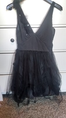 knee length dresses for ladies Cobweb Mesh Babydoll Dress – Post Mortem Horror Bootique main image 0
