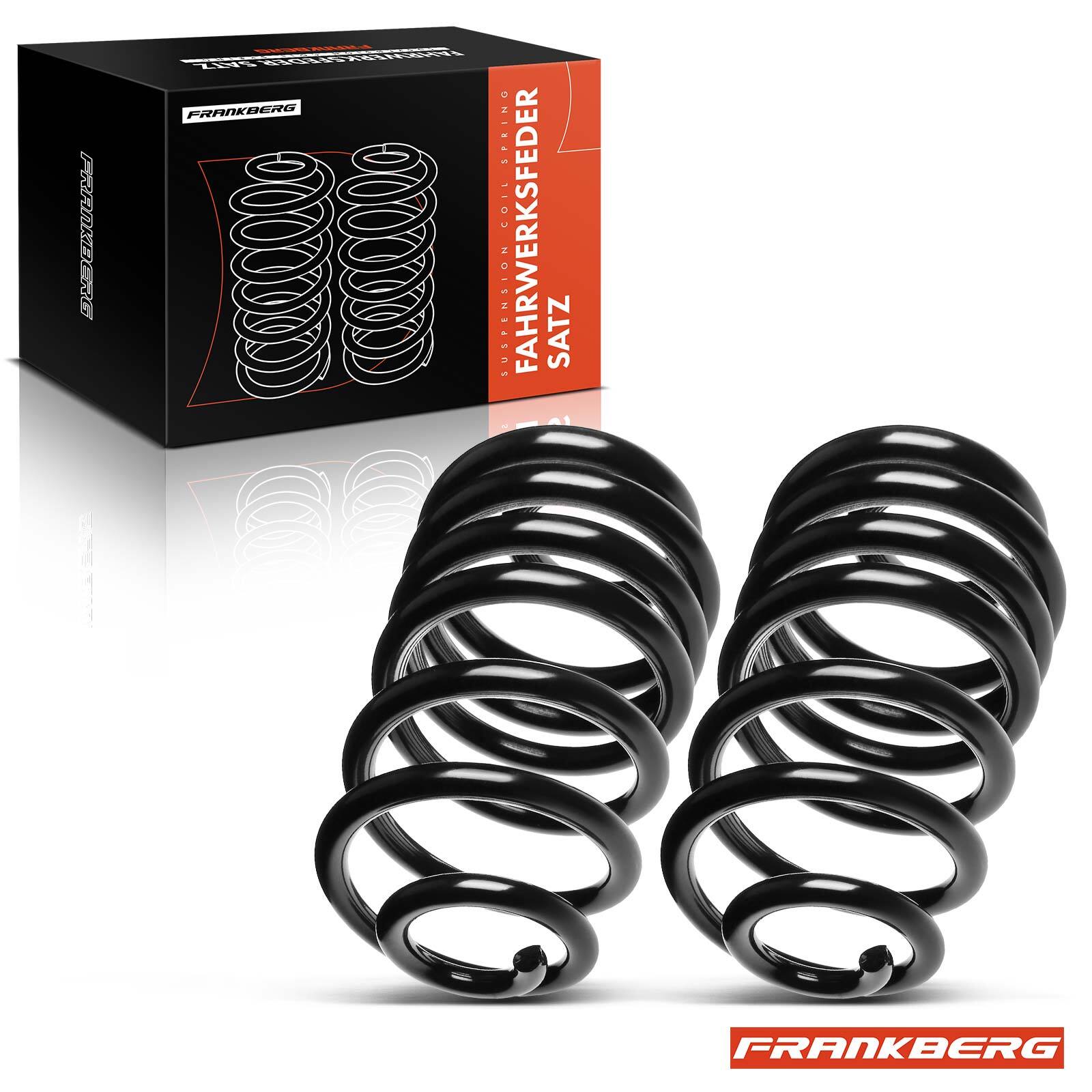 Frankberg 2x Coil Spring Set for Opel Vivaro 01-18 Vauxhall Vivaro 01-14 Rear