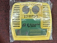 Appion, Parts, GS1 SINGLE, FRONT YELLOW PANEL, FOR GS1 SINGLE, RECOVERY UNIT