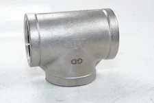 New Zoro Select 40Te111n112 1-1/2" Fnpt 304 Ss Tee 1LUA5 Ships FREE