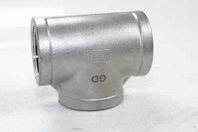 New Zoro Select 40Te111n112 1-1/2'' Fnpt 304 Ss Tee 1LUA5 Ships FREE