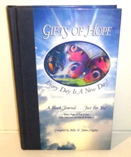 GIFT OF HOPE Every Day Is A New Day - Blank Journal w/NIV Scriptures NEW