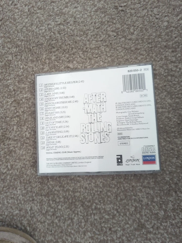 Rolling Stones After-Math (1966)  [CD] - Image 2 of 2