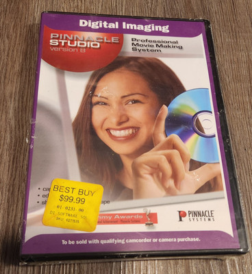 Pinnacle Studio Version 8 Professional Movie Making System New Sealed