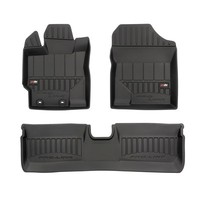 Mulden Gummifussmatten F 3D Toyota Yaris III (Ausser Hybride) 2011-2019